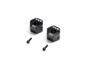 TLR Wheel Hex 12mm x 8.0mm (2)
