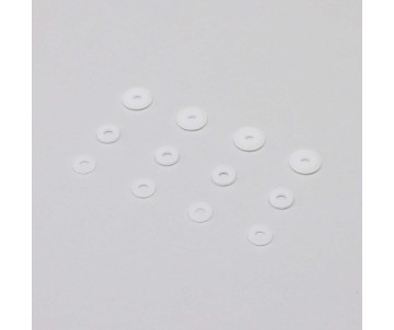 TLR Shock Seal Bushings, Machined, Split, G3 3mm (4)