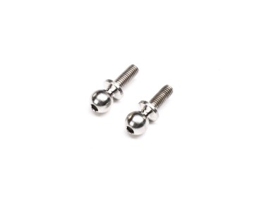 TLR Ball Stud, 5.8mm x 8mm, Titanium (2): 22X