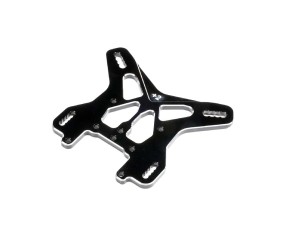 TLR Shock Tower, Rear, Aluminum, +2: 8X 2.0, 8XE 2.0