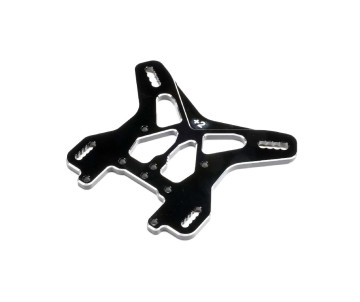 TLR Shock Tower, Rear, Aluminum, +2: 8X 2.0, 8XE 2.0