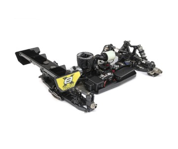 TLR 1/8 8IGHT-X/E 2.0 Combo Nitro/Electirc Buggy 4X4 Race Kit