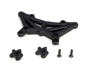 TLR Shock Tower & Body Mounts, Front: 22T