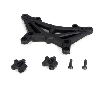 TLR Shock Tower & Body Mounts, Front: 22T