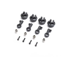 TLR Shock Rod Ends (4): LMT