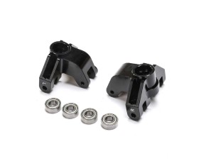 TLR Steering Spindle Set, AL (L/R): LMT, TTLMT