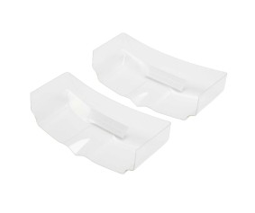 TLR 6.5 Medium Downforce Wing, Clear, Precut (2)