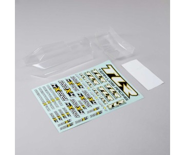 TLR Ultra Lightweight Body & Wing, Clear: 22X-4