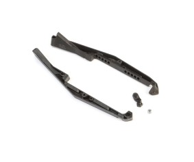 TLR Mud Guard Set, Stiffezel, w/Fan Mount: 22 5.0