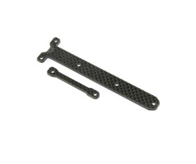 TLR Carbon Chassis Brace Support Set: 22X-4