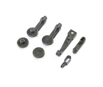 TLR Body, Antenna, Wire, Fan Mount Set: 22X-4