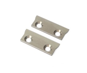 TLR Rear Chassis Wear Plate, Aluminum: 22 5.0
