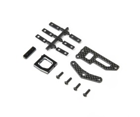 TLR Servo Mount Set, V2: 22X-4