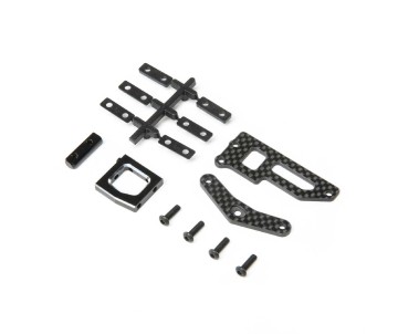 TLR Servo Mount Set, V2: 22X-4