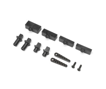 TLR Carbon Tab Battery Mount Set: 22X-4