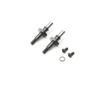 TLR Front Axle Set, 12mm Hex: 22T 3.0