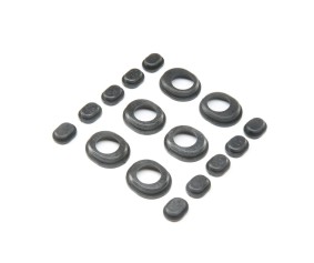TLR Diff Height Insert Set, Laydown Gear Case: 22
