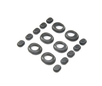 TLR Diff Height Insert Set, Laydown Gear Case: 22