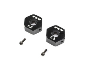 TLR Wheel Hex, 12mm x 5.5mm (2)