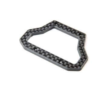 TLR Carbon Center Bulkhead Brace: 22X-4