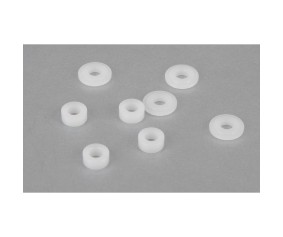 TLR Shock Seal Bushings, Machined, G3 3.5mm (4)