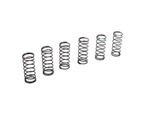 TLR Front Spring Set, Hard (3 pair): 22T/SCT