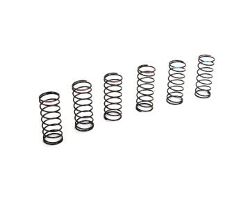 TLR Front Spring Set, Hard (3 pair): 22T/SCT