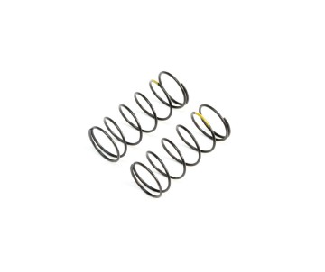 TLR Yellow Front Springs, Low Frequency, 12mm (2)