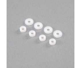 TLR Shock Seal Bushings, Machined, G3 3mm V2 (4)