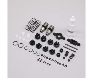 TLR 36.5mm Shock Set, G3 3mm, TiCN (2)