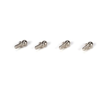 TLR Ball Stud, Low Mount, 4.8 x 6mm (4): 22/T/SCT