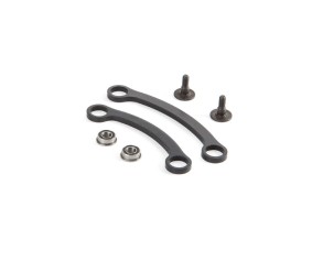 TLR Steering Rack Set w/Bearings, Short/Long: SCTE 3.0
