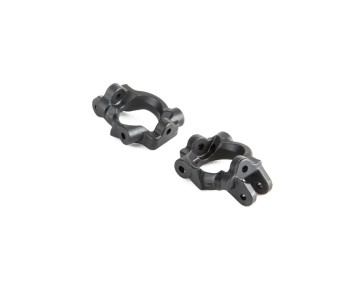 TLR Front Spindle Carrier Set, 15 deg: SCTE 3.0