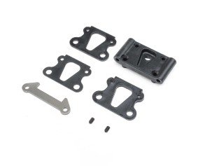 TLR Front Pivot, w/Brace & Kick Shims: All 22