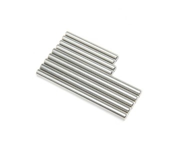 TLR Hinge Pin Set, Polished: 22X-4
