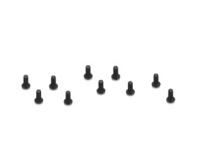 TLR Button Head Screws, M2.5 x 8mm (10)