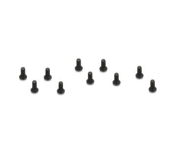 TLR Button Head Screws, M2.5 x 8mm (10)
