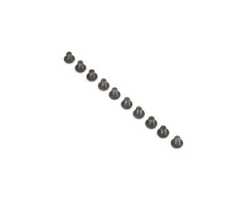 TLR Button Head Screws, M3 x 4mm (10)