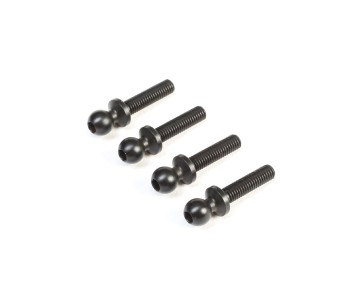 TLR Ball Stud, 4.8 x 12mm (4)
