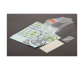 TLR Body Set, Clear: 8IGHT-E 4.0