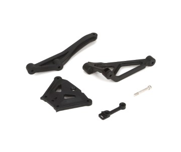 TLR Chassis Braces, Top Plate: 8e 3.0