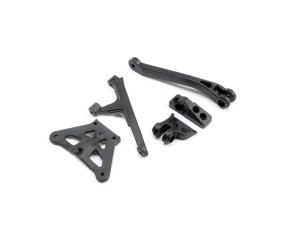 TLR Chassis Braces: 8X