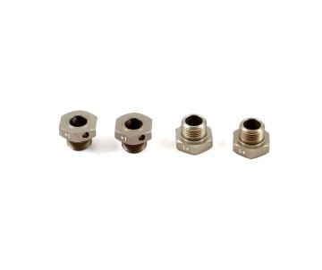 TLR Wheel Hexes, +1mm Wider (4): 8IGHT Buggy 3.0