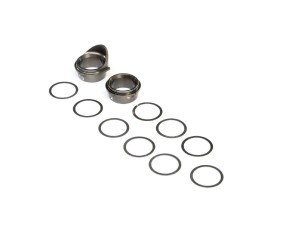 TLR Rear Gearbox Bearing Inserts, Aluminum: 8X