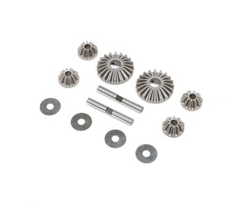 TLR Differential Gear & Shaft Set: 8X, 8XE 2.0