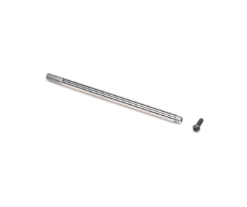 TLR Shock Shaft, Rear, 3.5 x 66.3mm (1): 8X, 8XE 2.0