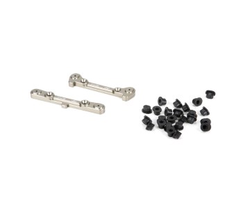 TLR LRC Adj Rear Hinge Pin Brace Set: 8IGHT 8T 4.0