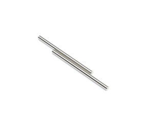 TLR Hinge Pins, 4 x 66mm, Electro Nickel (2): 8X