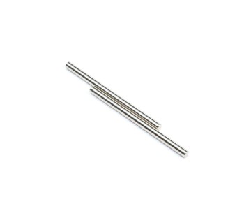 TLR Hinge Pins, 4 x 66mm, Electro Nickel (2): 8X