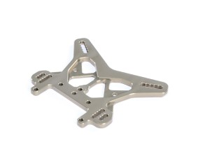 TLR Rear Shock Tower, Aluminum: 8X